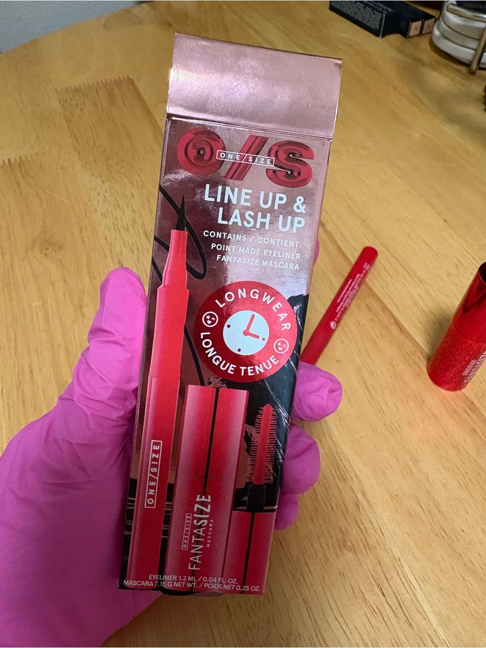 One/Size Line Up & Lash Up, Eyeliner & Mascara Duo, 0.04oz & 0.25oz, BNIB, New